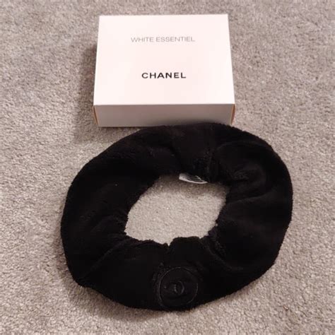 chanel headwear|Chanel skincare headband.